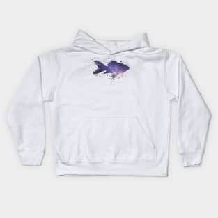 Watercolour Fish Kids Hoodie